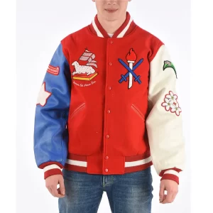 Puerto Rico Opening Ceremony Wool Varsity Jacket