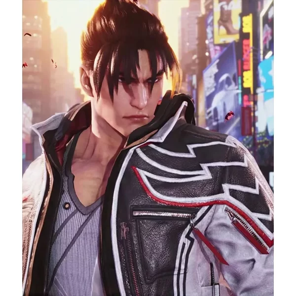 Tekken 8 Jin Kazama Leather Jacket