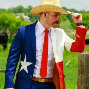 Texas Flag USA Suit