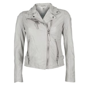 Women's PGG S21 LABAGV Off White Leather jacket