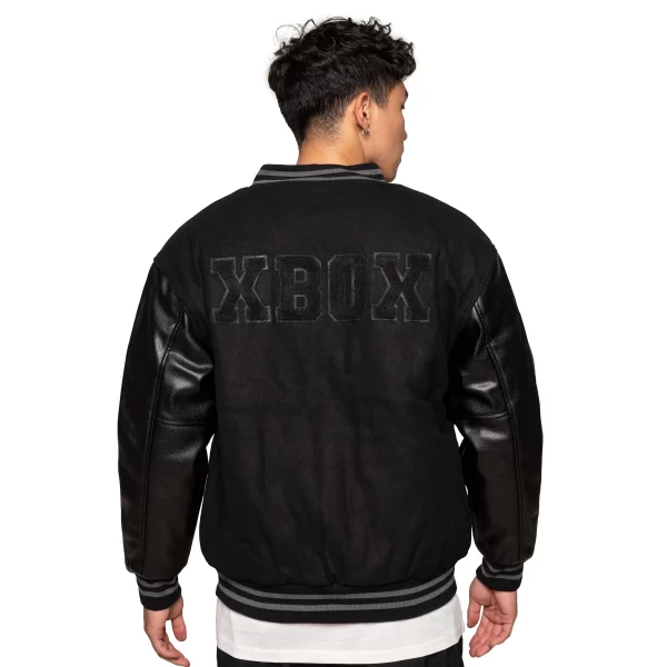 Xbox Black Letterman Jacket