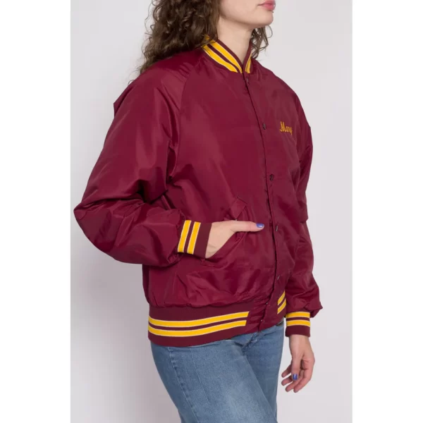 80s Crawler Welding Uniform Varsity Jacket