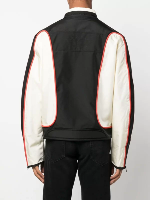 Diesel J-blink Colour-block Bomber Zip Jacket