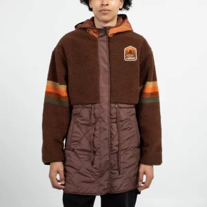 Ewoks Sherpa Brown Puffer Jacket