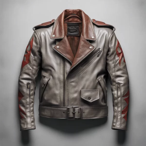 Men Leather Jacket Inspired by God of War