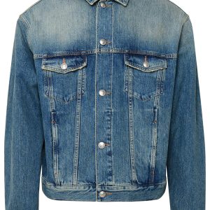 Mens Blue Dual tone Denim Jacket