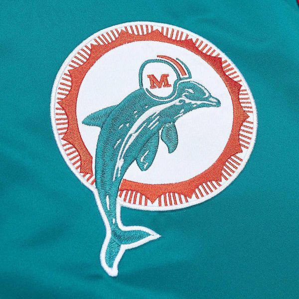 NFL Heavyweight Satin Miami Dolphins Jacket