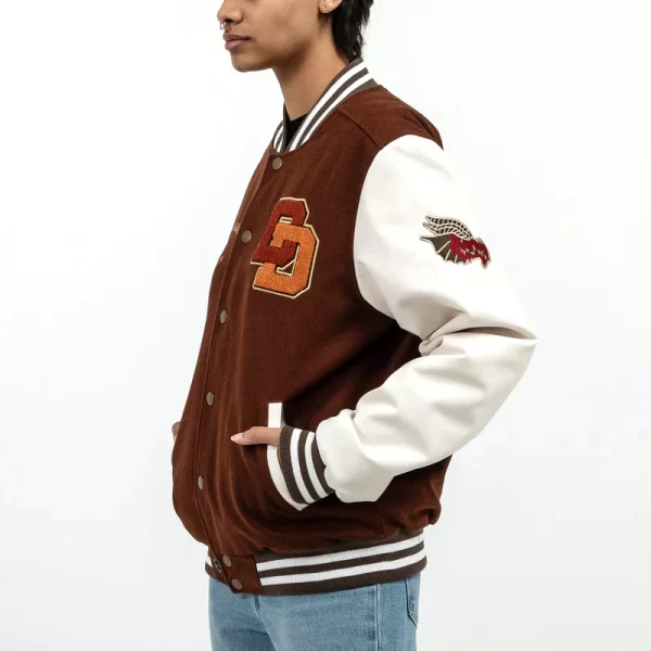 Red Dragon Varsity Jacket