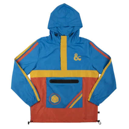 Roll To Hit Colorblock Windbreaker Polyester Jacket