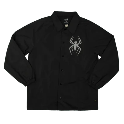 Spider-man Kanji Coach's Black Jacket