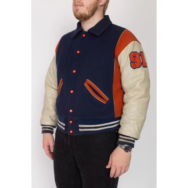 XL 70s Terrors Varsity Letterman Jacket