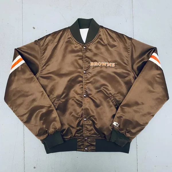 1980’s Cleveland Browns Bomber Satin Jacket