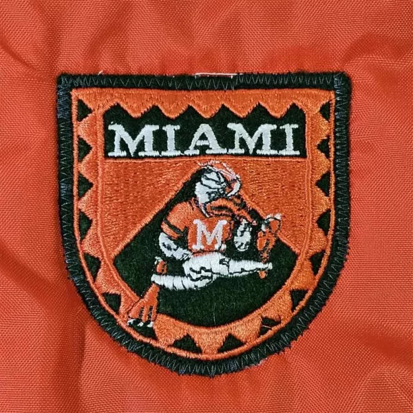 90’s Miami Hurricanes Delong Bomber Jacket