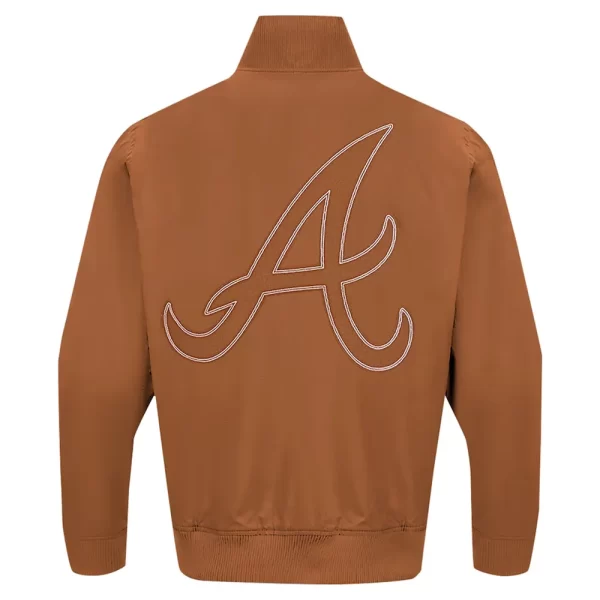 Atlanta Braves Area Code Full-Zip Cotton Jacket