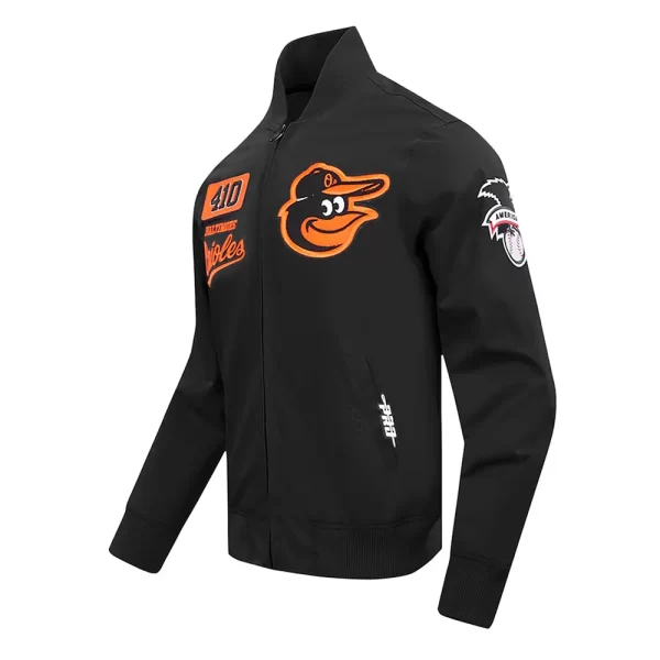 Baltimore Orioles Area Code Black Jacket