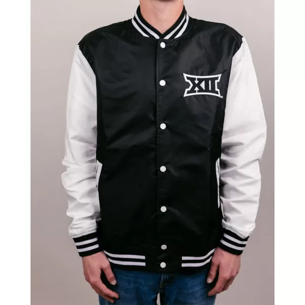 Big 12 Conference Black & White Jacket