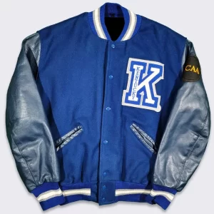 Blue California Golden Bears Varsity Wool Jacket