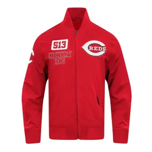 Cincinnati Reds Area Code Red Cotton Jacket