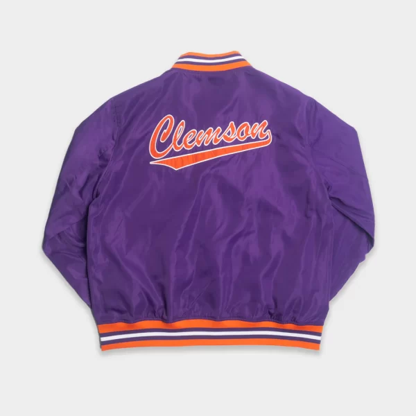 Clemson Tigers Vintage-Inspired Purple Jacket