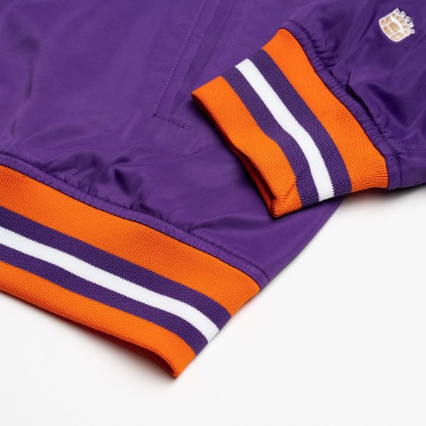 Clemson Tigers Vintage-Inspired Satin Jacket