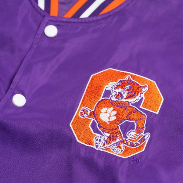 Clemson Tigers Vintage-Inspired Satin Jackets