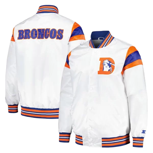 Denver Broncos Midweight Satin Jacket