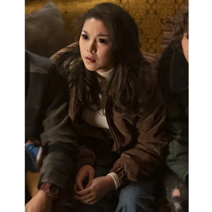 Goosebumps Ana Yi Puig Brown Corduroy Jacket