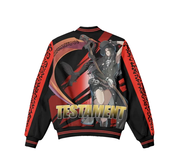 Guilty Gear Strive Testament Lightweight Bomber Jacket