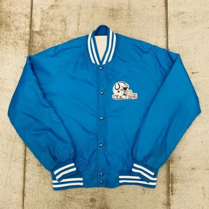 Indianapolis Colts 1990’s Royal Blue Bomber Jacket
