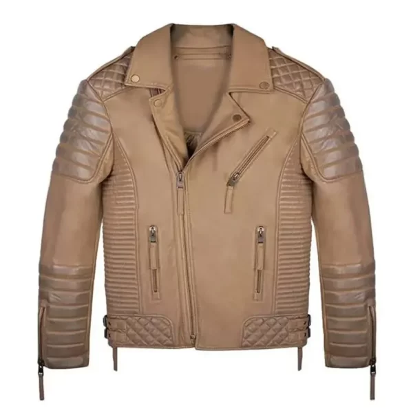 John Wick Chapter 4 Romain Bonnet Premiere Brown Leather Jacket