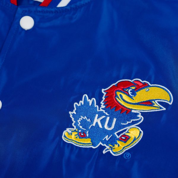 Kansas Jayhawks Retro Circus Font Bomber Jackets