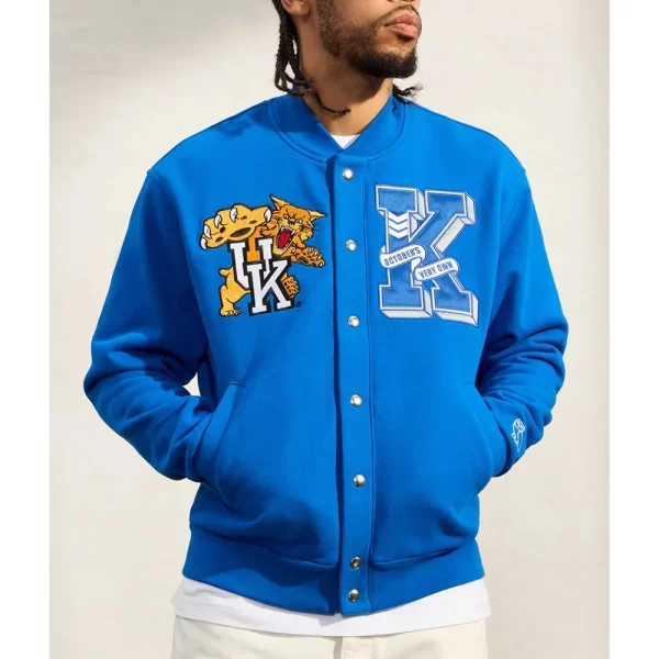 Kentucky Wildcats Blue Varsity Fleece Jacket