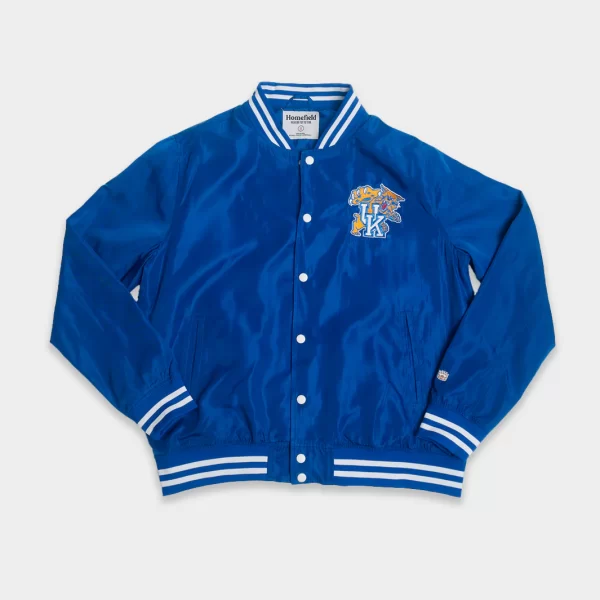 Kentucky Wildcats Retro Satin Bomber Jacket