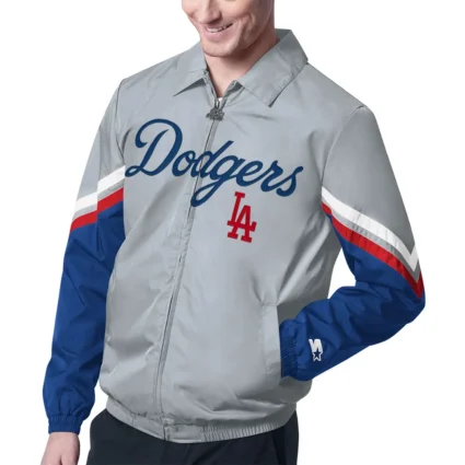 LA Dodgers Champ Full Zip Cotton Jacket