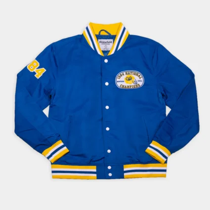 Montana State Football 1984 National Champs Blue Bomber Jacket