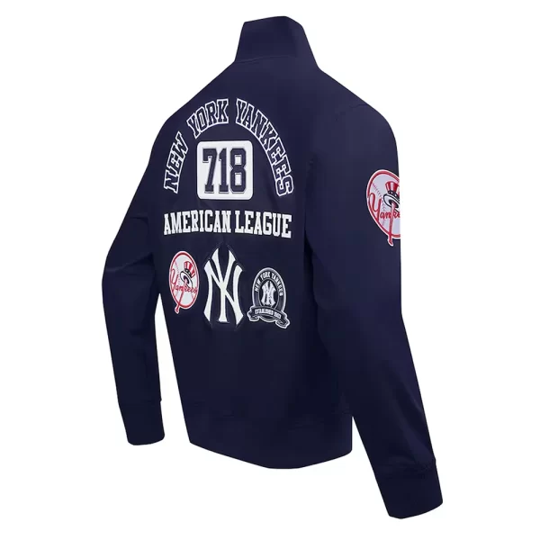 New York Yankees Area Code Navy Jackets