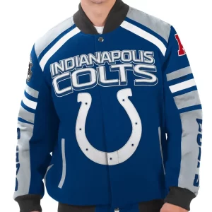 Power Forward Racing Indianapolis Colts Cotton Jacket