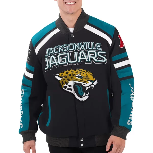 Power Forward Racing Jacksonville Jaguars Cotton Jacket