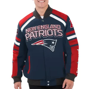 Power Forward Racing New England Patriots Cotton Jacket