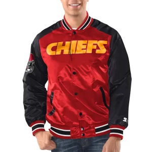 Renegade Kansas City Chiefs Red and Black Jacket