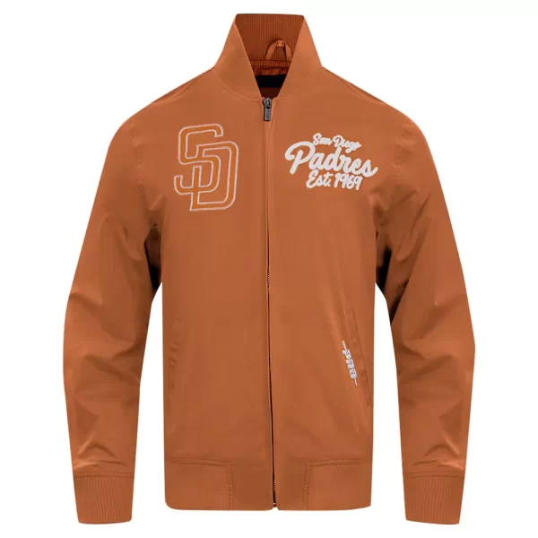 San Diego Padres Area Code Paint The City Brown Jacket