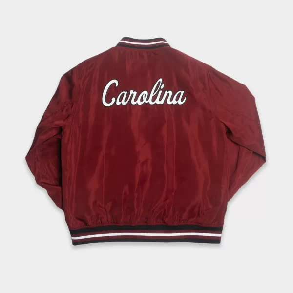 South Carolina Gamecocks Retro Bomber Red Jacket