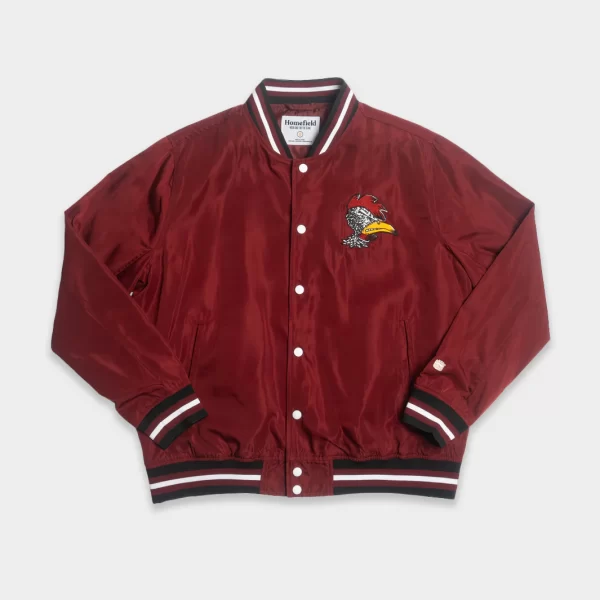 South Carolina Gamecocks Retro Red Bomber Jacket