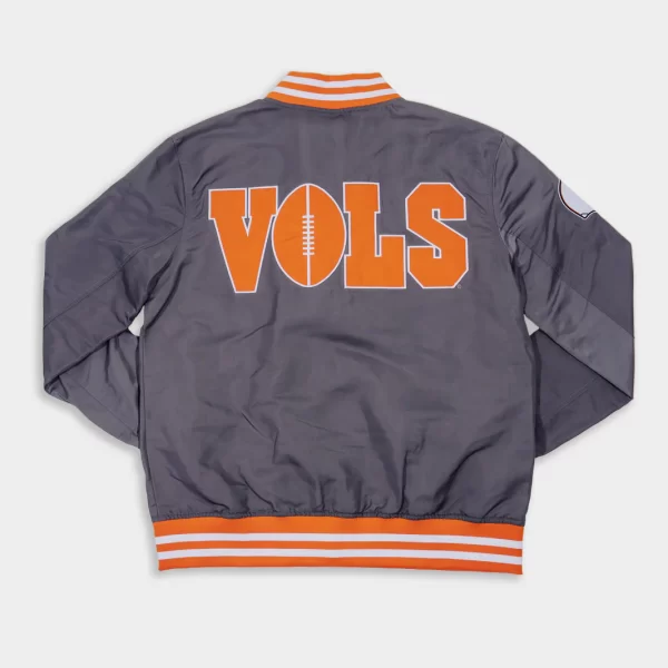 Tennessee Volunteers Football Smokey Bomber Grey Jacket