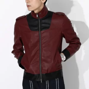 Travis Touchdown Model Riding Leather Jacket