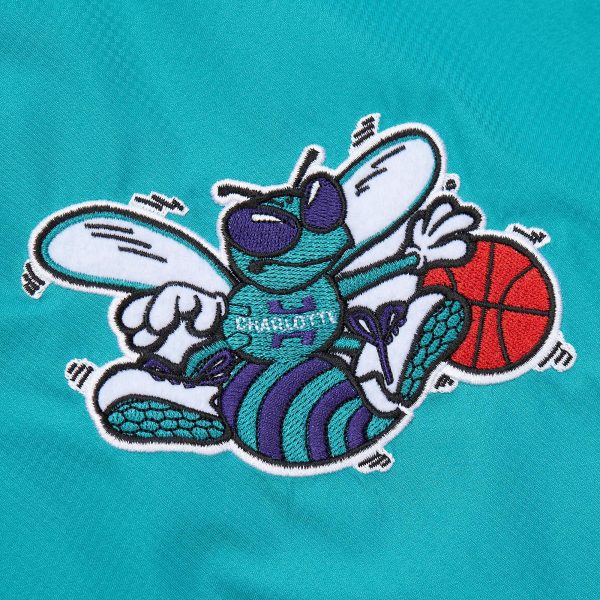 Unlined Windbreaker Vintage Logo Charlotte Hornets