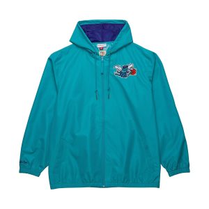 Unlined Windbreaker Vintage Logo Charlotte Hornets Jacket