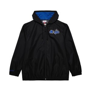 Unlined Windbreaker Vintage Logo Orlando Magic Black Jacket