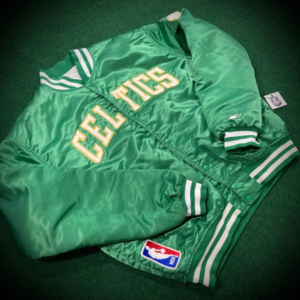 Vintage Boston Celtics Starter Satin Jacket