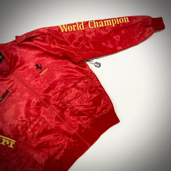 Vintage Ferrari Style Auto Jacket